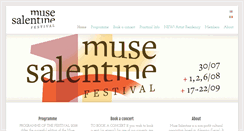 Desktop Screenshot of musesalentine.com